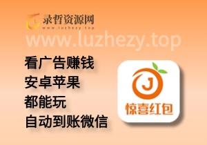 看广告赚钱平台推荐，满0.1元自动到账微信。-录哲资源网